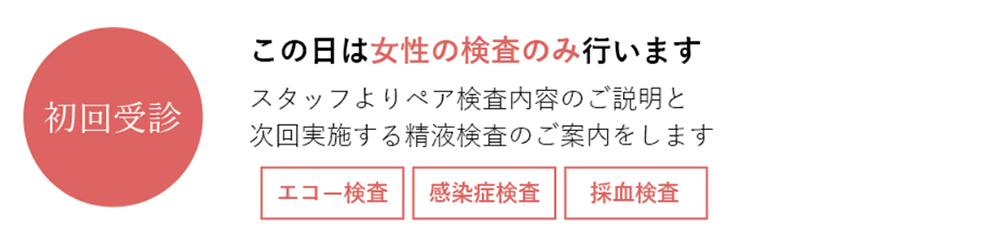 女性の不妊治療検査